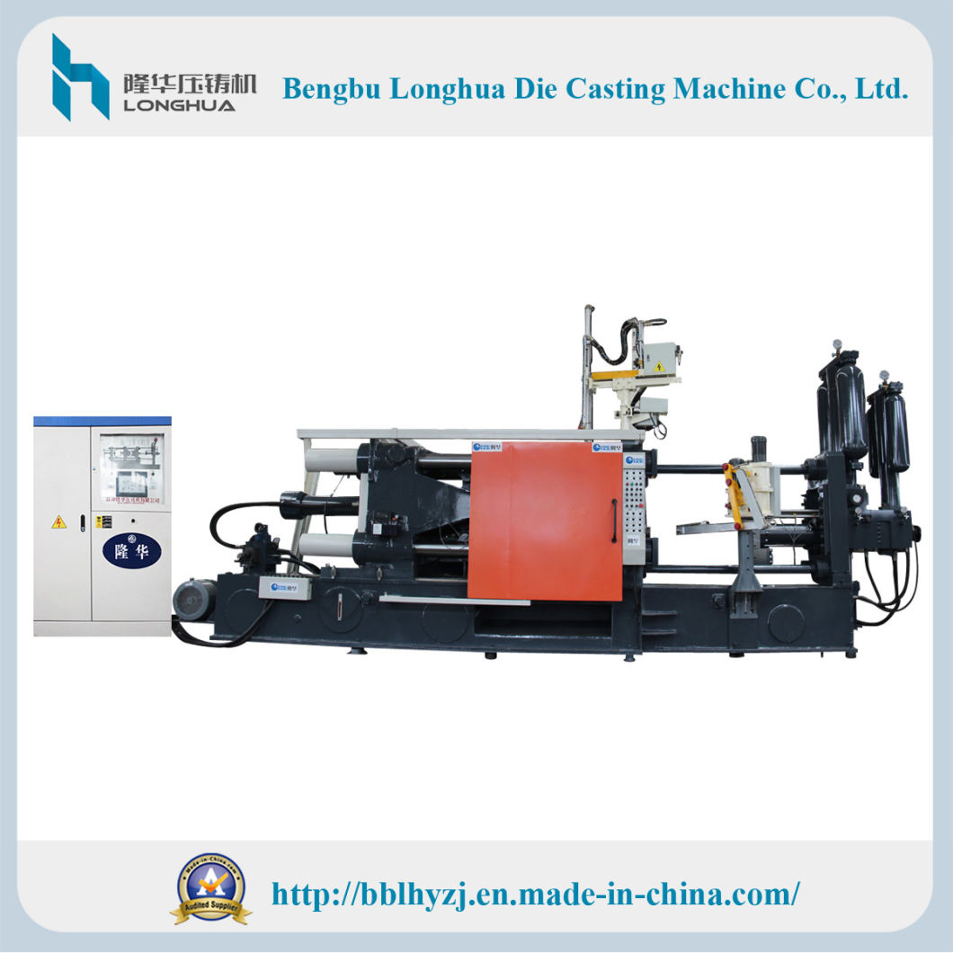 35 años de historia 550ton de alta presión de la máquina de fundición a presión de cámara fría