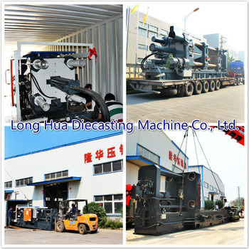 Pression automatique de l'aluminium d'aluminium de 250T / de la machine &agrave; coul&eacute;e de zinc / magn&eacute;sium pour la charni&egrave;re en aluminium / un couteau &agrave; blague