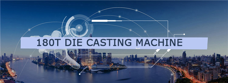 Machine de coul&eacute;e sous pression en aluminium 180T pour la base de la chaise