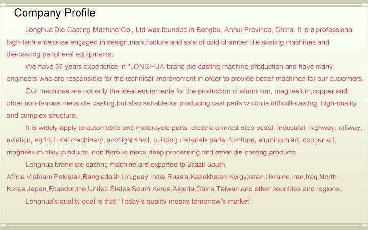 LH-120T كامل التلقائي عالية الكفاءة الألومنيوم الحجرة الألومنيوم يموت آلة الصب