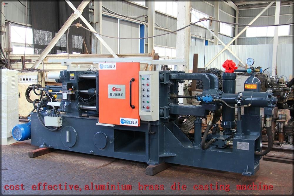 M&aacute;quina de fundici&oacute;n a presi&oacute;n de aluminio / zinc / magnesio 280t para cabezal de extintor de cobre / pala de aluminio / colador de aluminio / un cuchillo para bromear